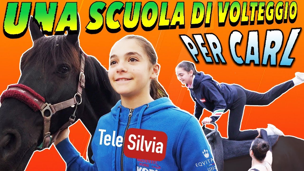 TI PRESENTO LA NUOVA CASA PER CARL - Una scuola di volteggio bellissima!
