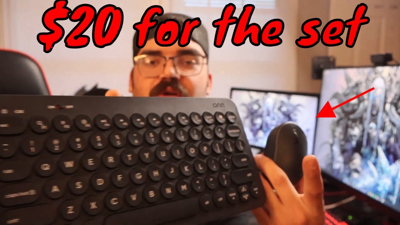 Onn Wireless Mouse & Keyboard Combo – Unboxing, Setup, and Honest Review!