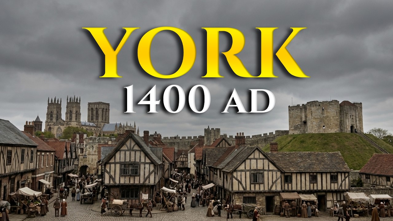 This Is How York Looked in 1400 AD… (AI Reconstruction)