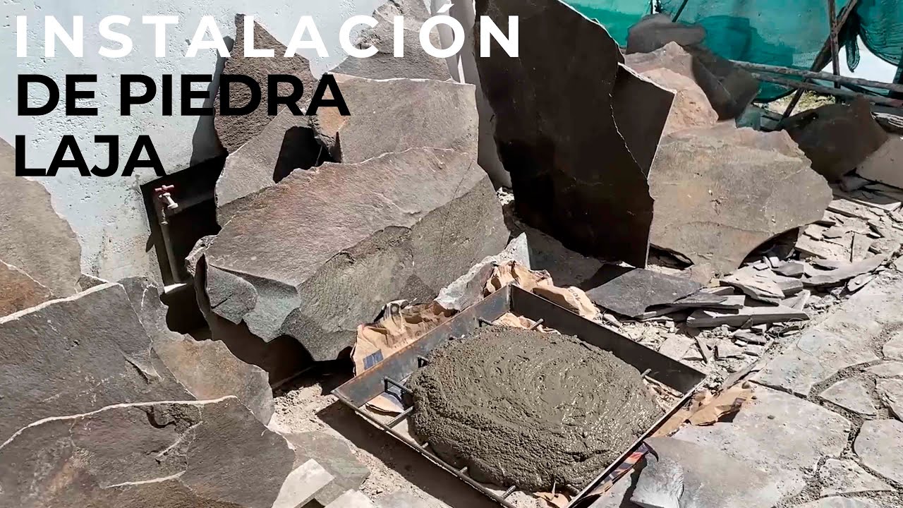 INSTALACIÓN DE PIEDRA LAJA | CASA NATURA