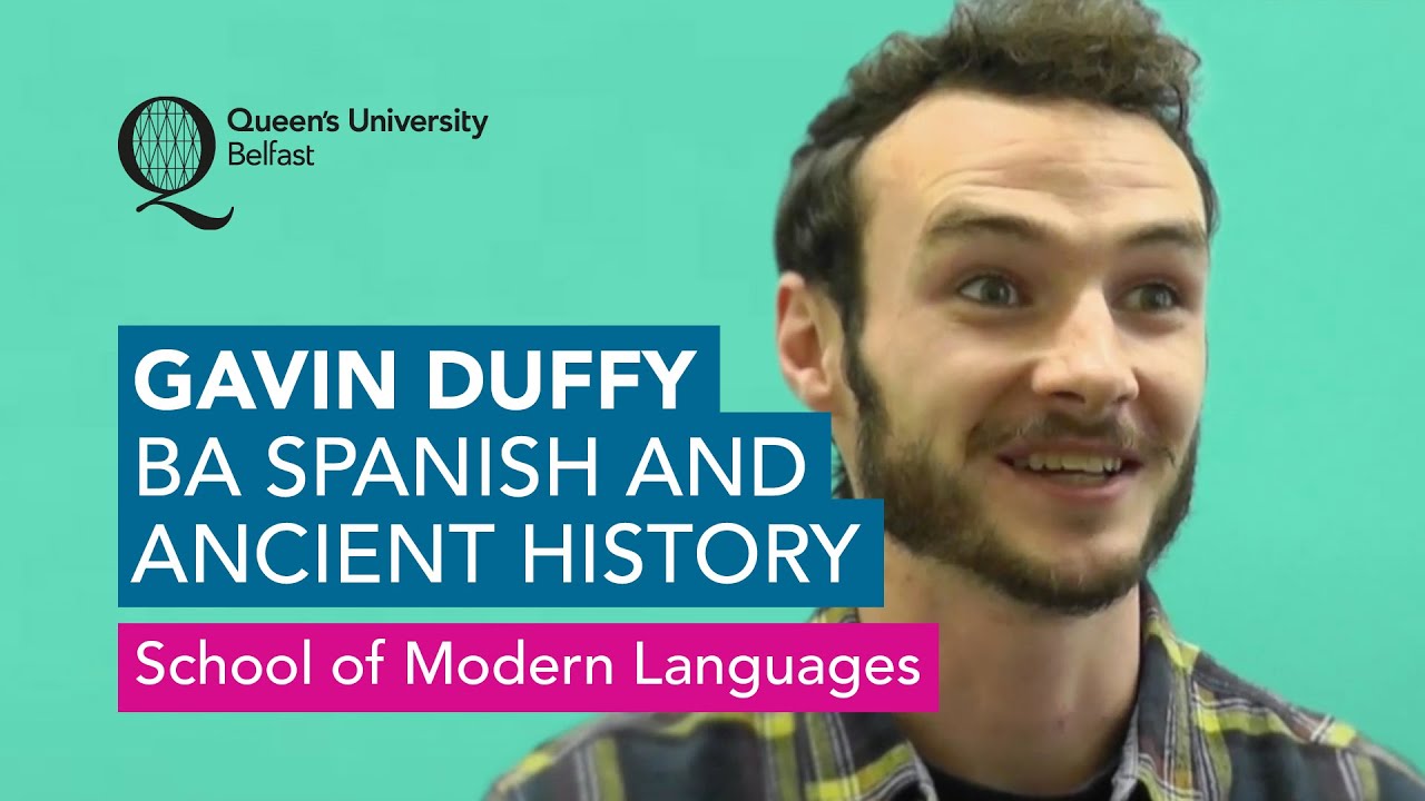 Modern Languages: Gavin Duffy - BA Spanish and Ancient History