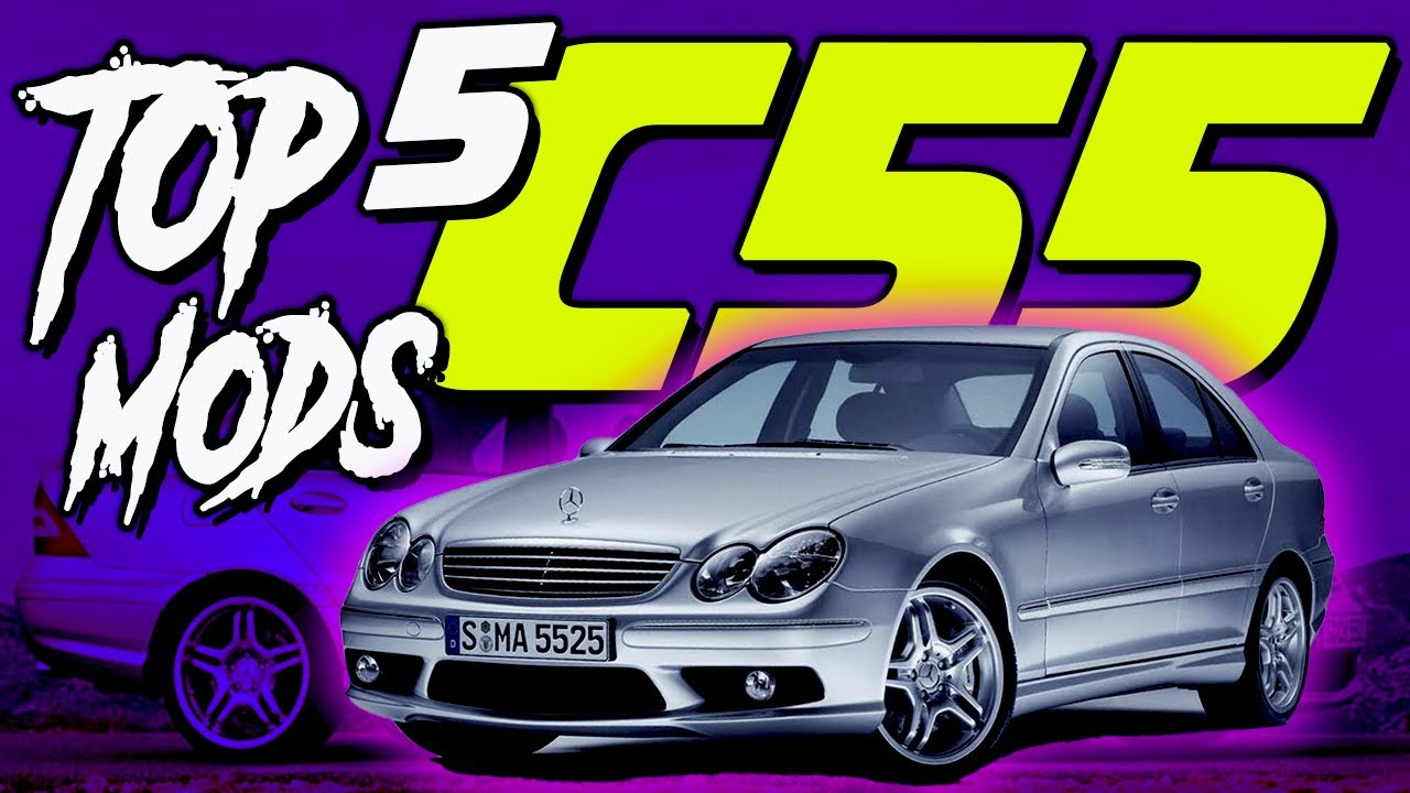 Top 5 First Mods for Your C55 AMG!