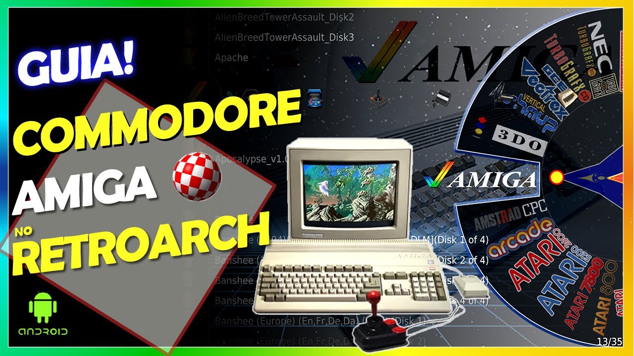 Commodore Amiga no Retroarch android
