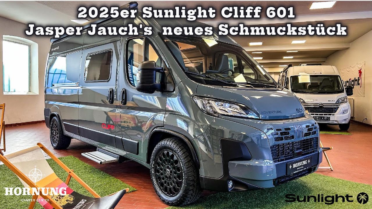 🤯🔥Neuer 2025 Sunlight Cliff 601 ☀️🌴 für Jasper Jauch - Vorstellung der Umbauten und Roomtour🔥