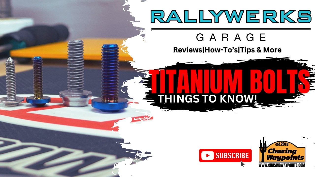 RWG005: Titanium Bolts Explained | How to Size, Measure & Install for Moto