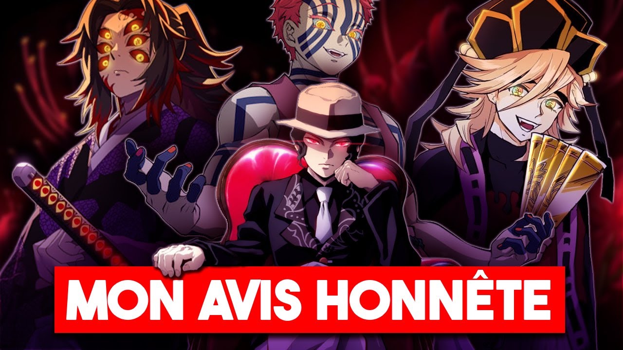 MON AVIS HONN&Ecirc;TE SUR LES LUNES DANS DEMON SLAYER !