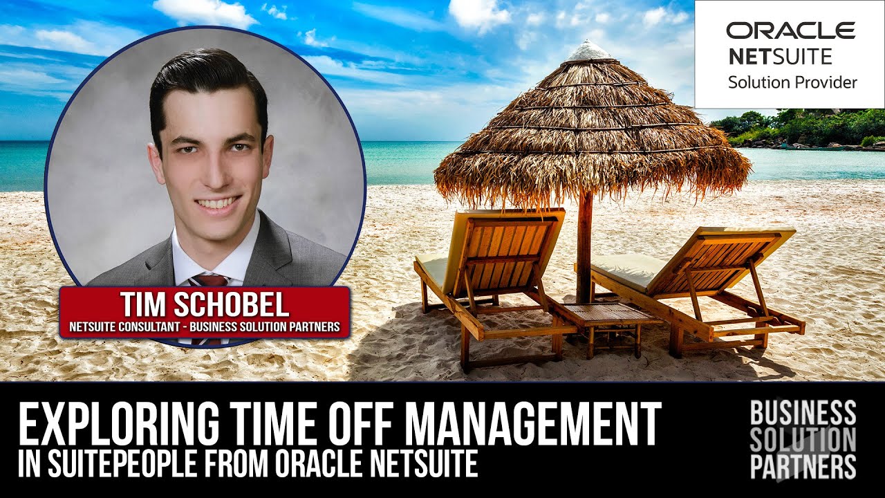 Знакомство с NetSuite: SuitePeople: управление временем отдыха (руководство по NetSuite)