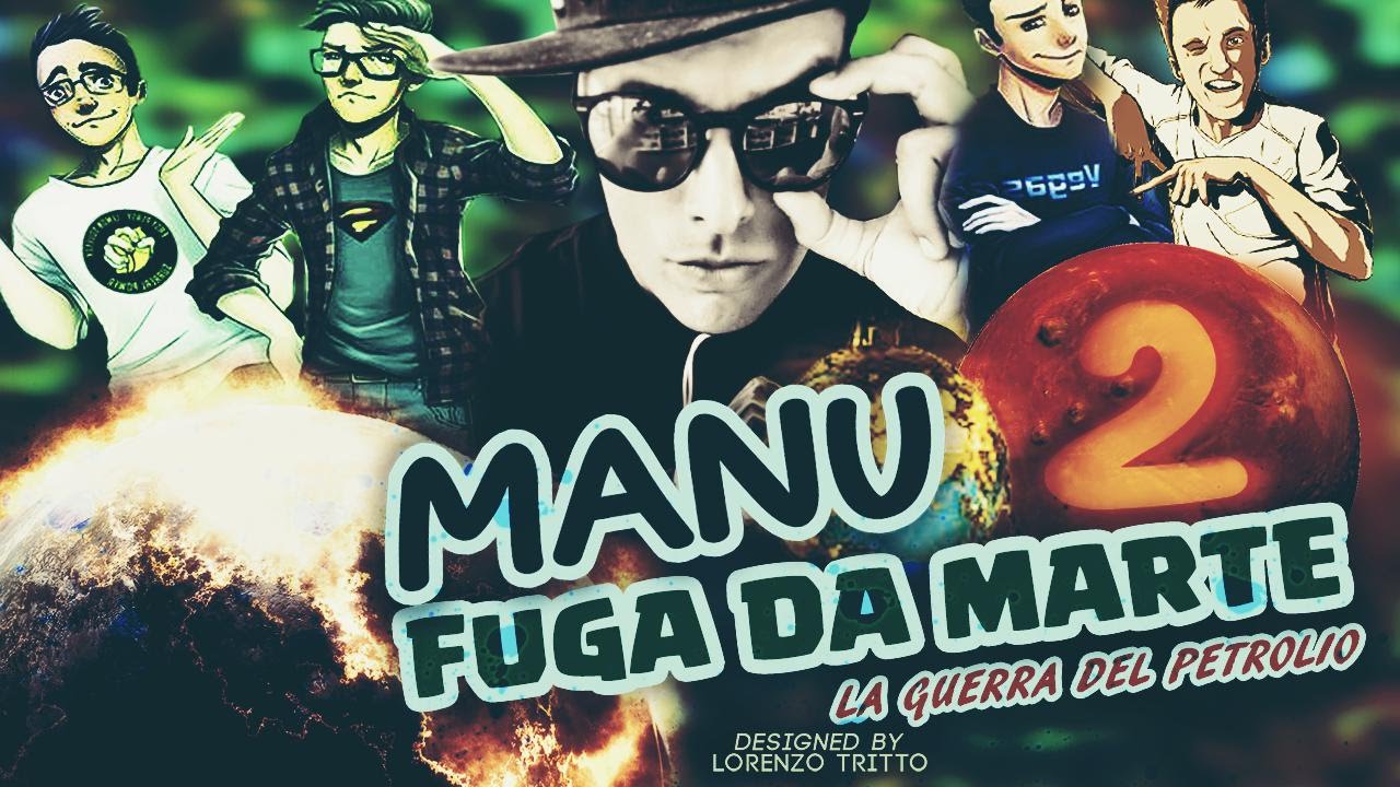 MANU - FUGA DA MARTE 2 (La Guerra del Petrolio) w/St3pNy, SurrealPower, Vegas & Anima