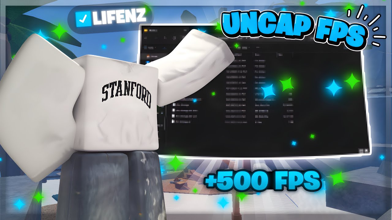 How to Uncap FPS in Roblox 60 FPS to 700+ FPS⭐