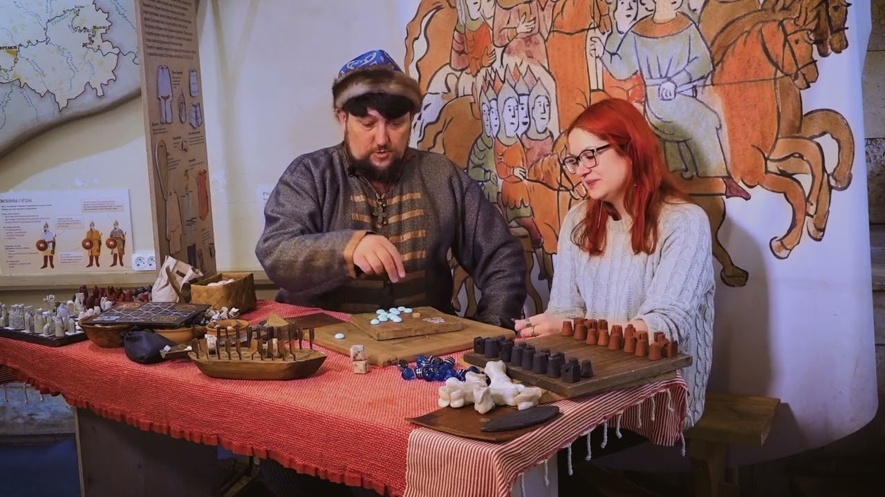 Старинная настольная игра 