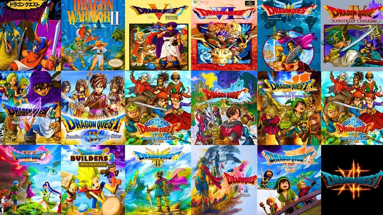 The Evolution of DRAGON QUEST Games (1986-2026) '66 GAMES'