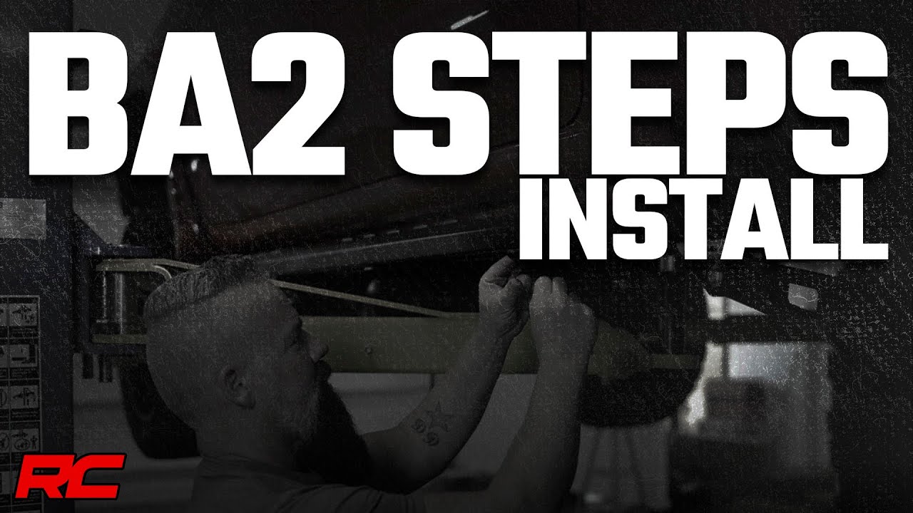 BA2 Running Boards - How to install