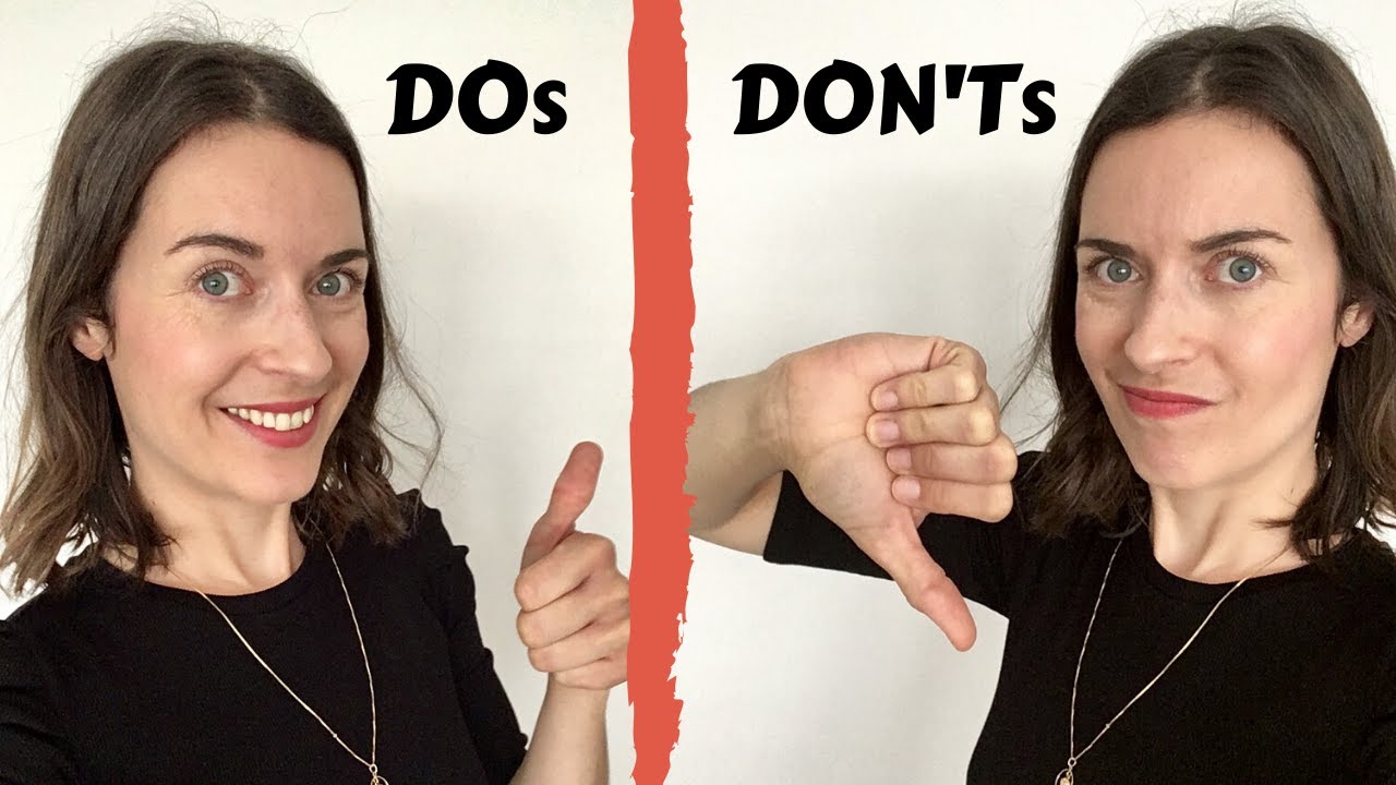 The DOs and DON'Ts of learning a foreign language