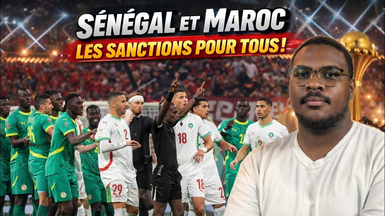 🇸🇳🇲🇦 SÉNÉGAL & MAROC : LES SANCTIONS POUR TOUS !
