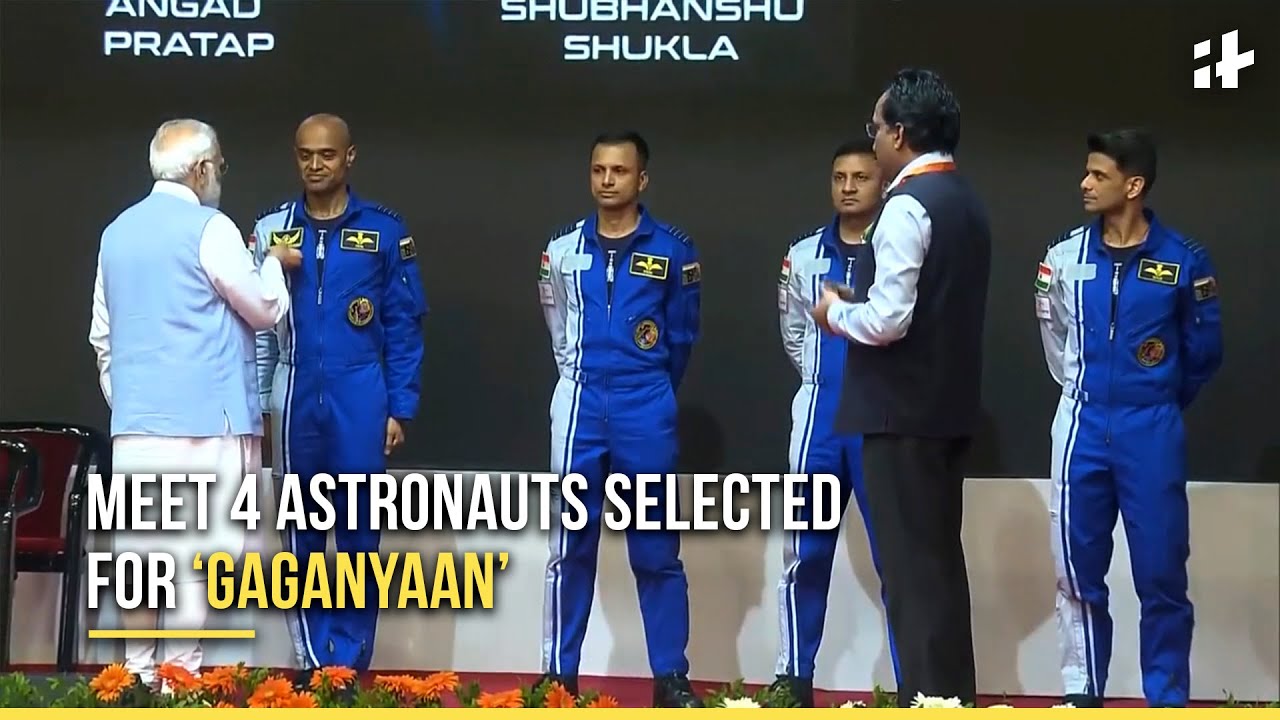 Gaganyaan Mission: Meet 4 Astronauts Selected For India's Human Space Flight Mission | PM Modi