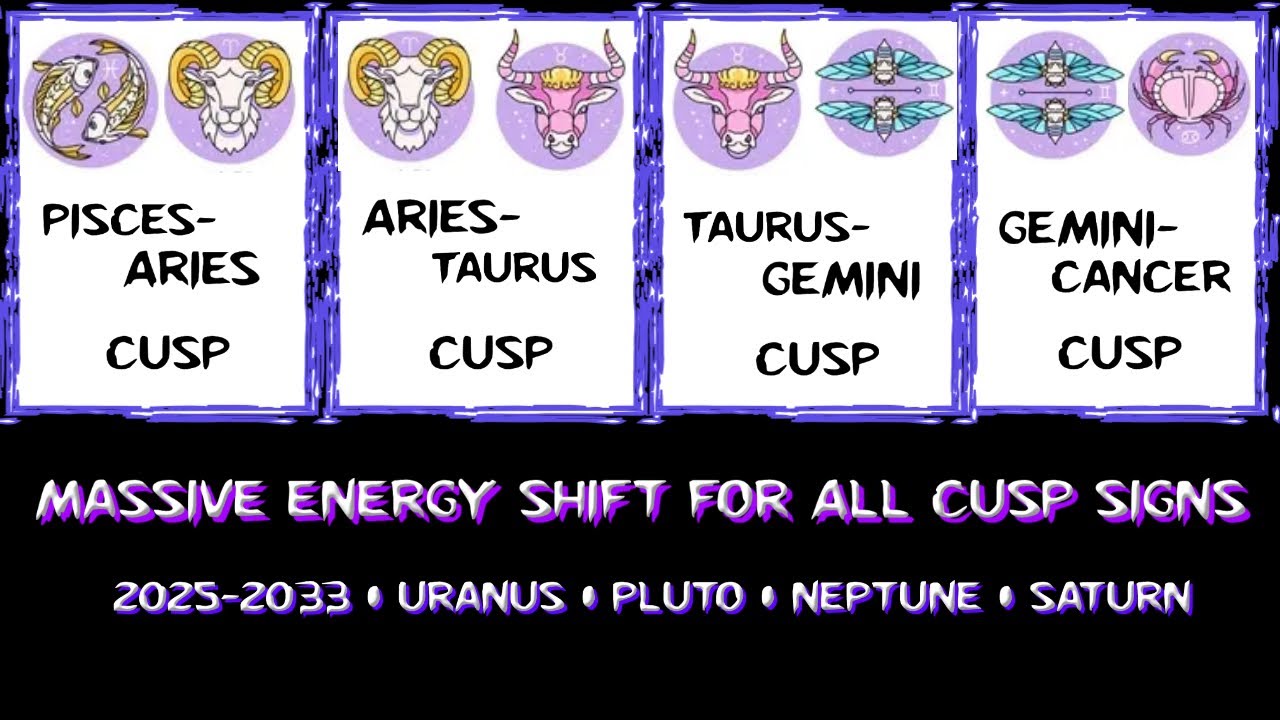 ✨Cusp Signs: Your Life Is About to Change (2025–2033 Outer Planet Shift 💫)P1