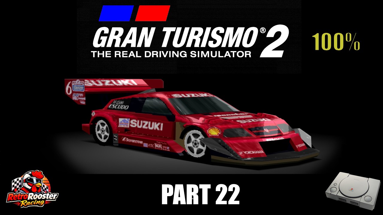 Gran Turismo 2 PS1 – Part 22 | Dirt Events Complete | Suzuki Escudo Pikes Peak Special