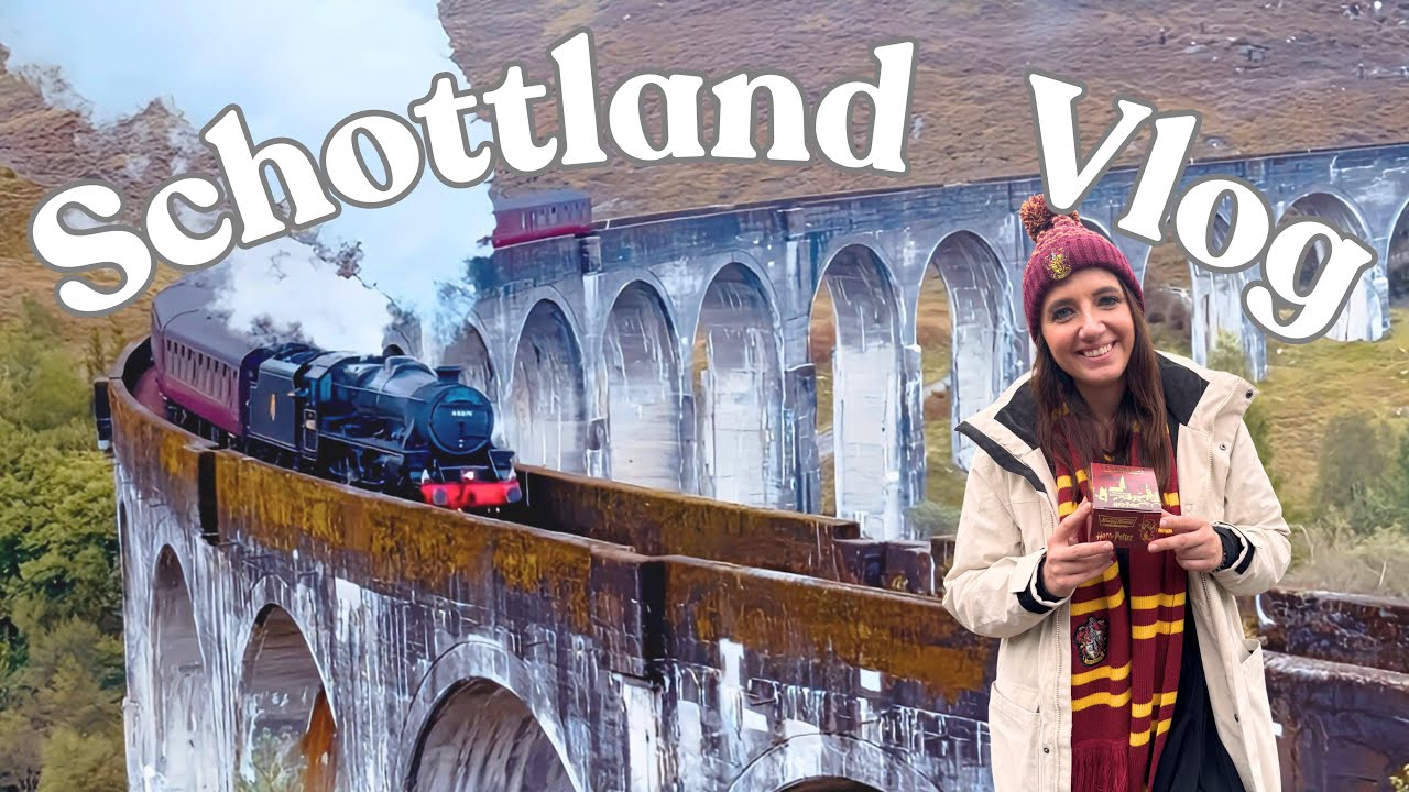 Harry Potter Magic in Schottland ✨ Hogwarts Express & Edinburgh City Vlog!