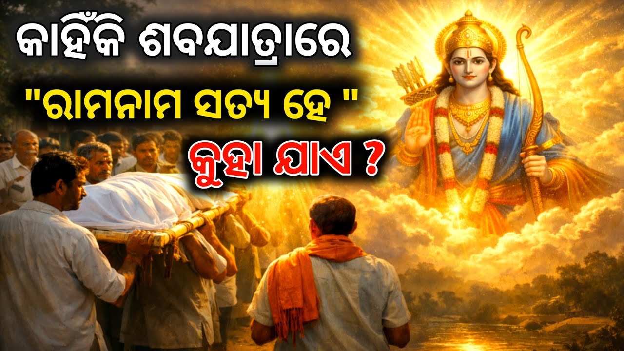 କାହିଁକି ଶବଯାତ୍ରାରେ ରାମ ନାମ ସତ୍ୟ ହେ କୁହାଯାଏ? ପୁରାଣର ରହସ୍ୟ | @Prakashgyantv 