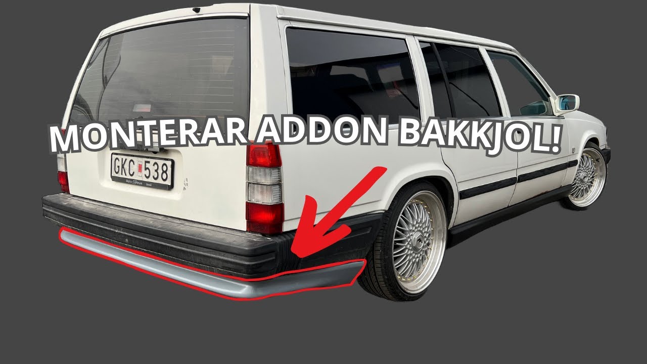 MONTERAR ADDON BAKJOL VOLVO 740 | DEL 5