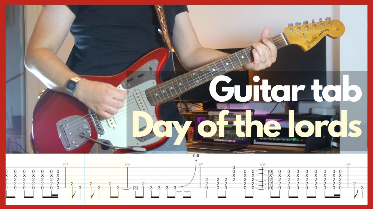 Joy Division - Day Of The Lords (Guitar Tab)