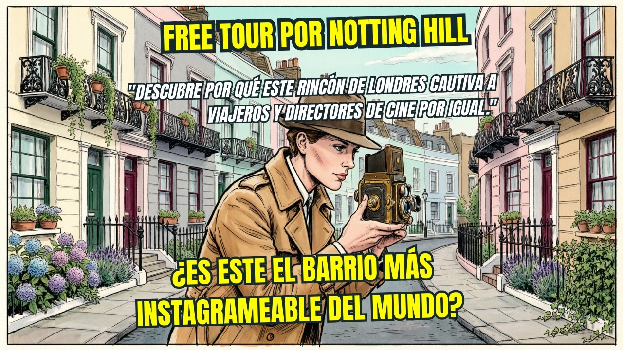 Free tour por Notting Hill. ¿Es este el barrio más instagrameable del mundo?