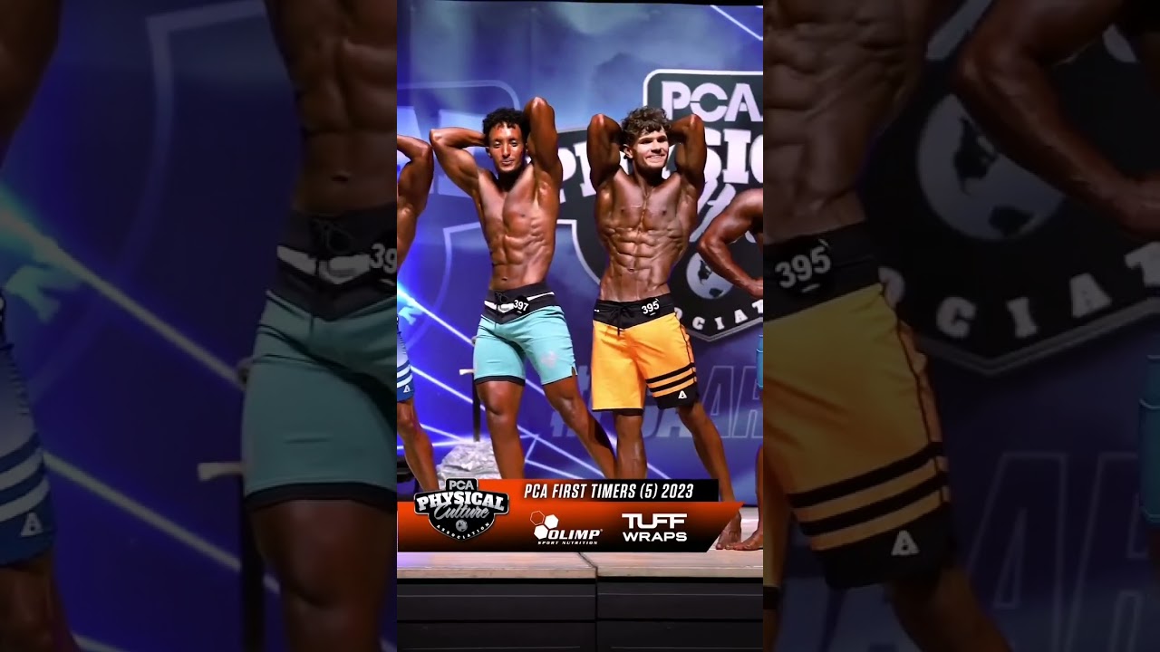 2023 PCA First Timers (5)Junior Men's Physique | Pose Down 