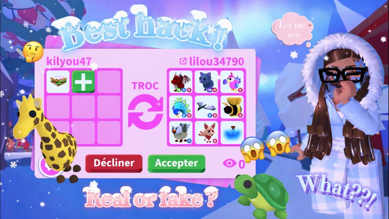 De zéro à MILLIONNAIRE grâce à ces hacks sur Adopt Me ?! / Adopt Me Roblox 