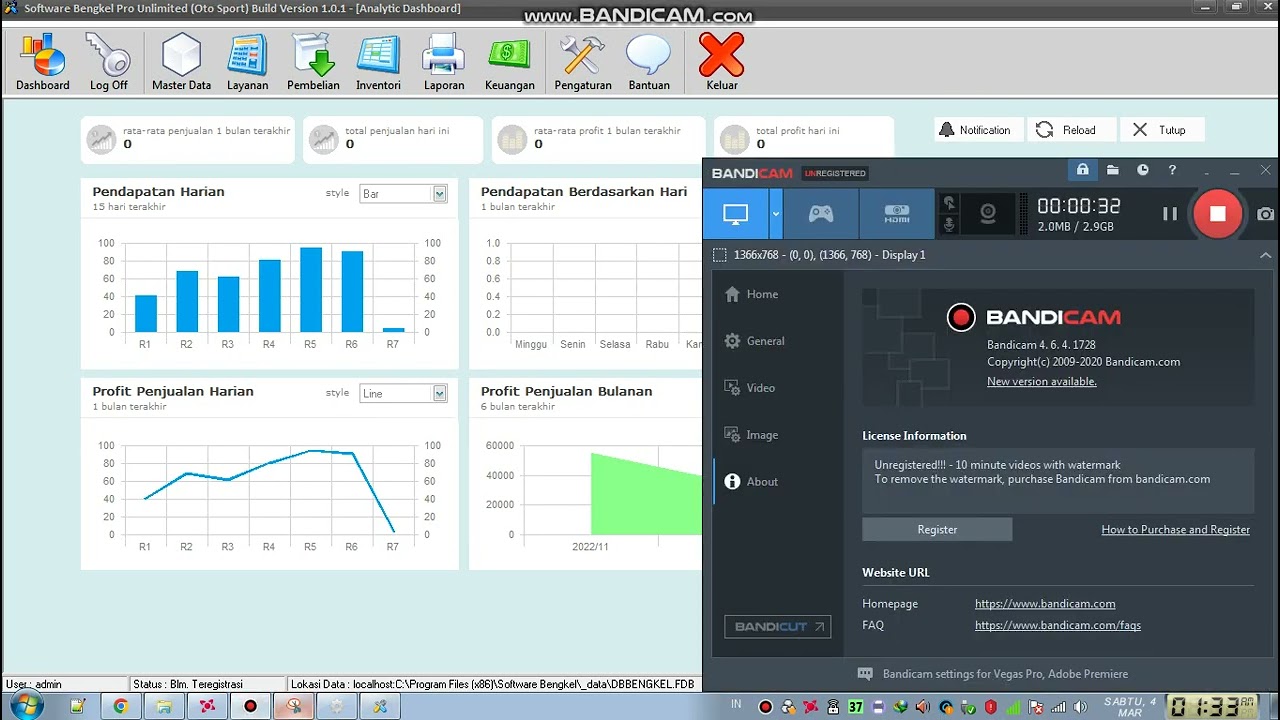 Software Bengkel Pro