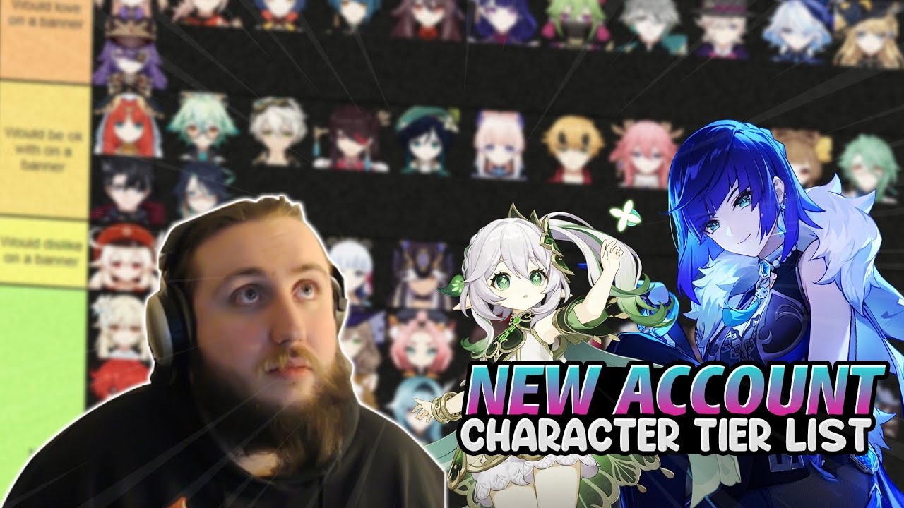 Which Characters Would Zajef Pulls for New Account?