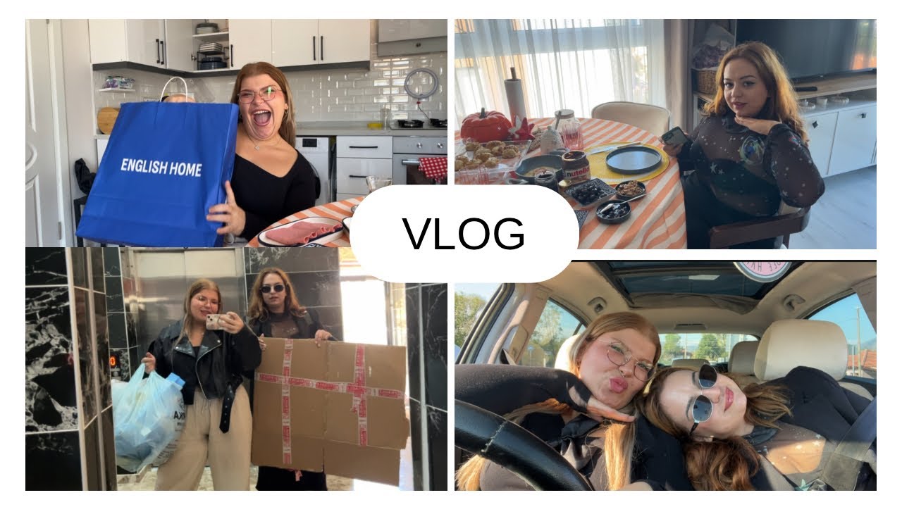 Arkadaşıma Evimde kahvaltı Hazırlıyorum🙂&zwj;↕️| Uyuya kalmışım 😭Vlog