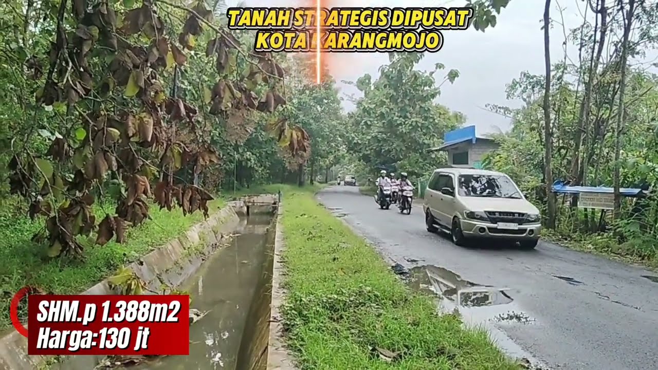 TANAH STRATEGIS DIKARANGMOJO DIJUAL MURAH 