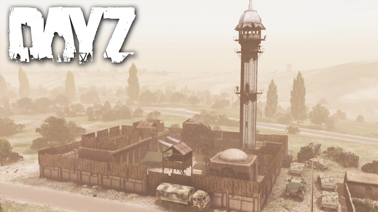 WE BUILT THE BEST SURVIVOR CAMP IN THE NEW DayZ MAP!!