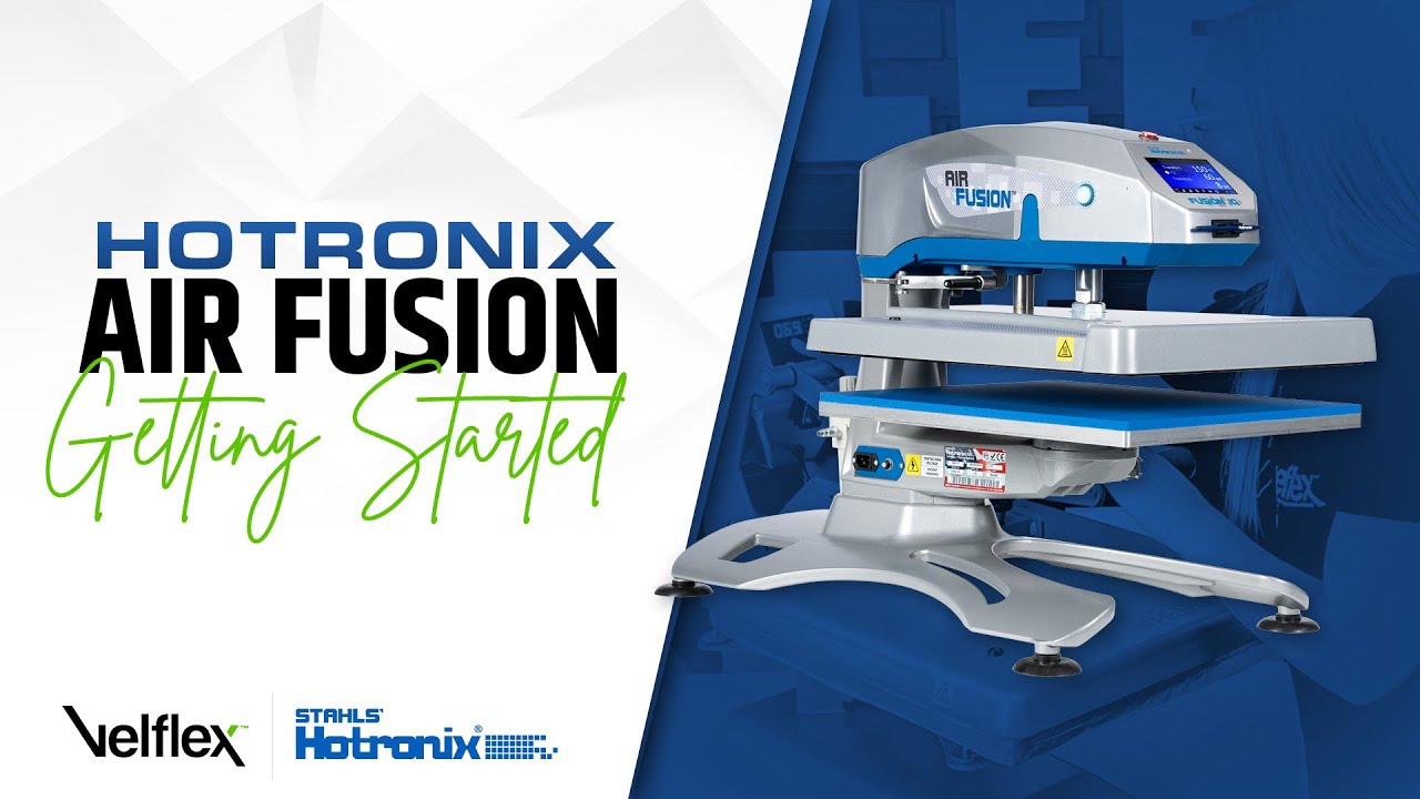 Master Your Stahls' Hotronix Air Fusion Heat Press: A Step-by-Step Startup Guide
