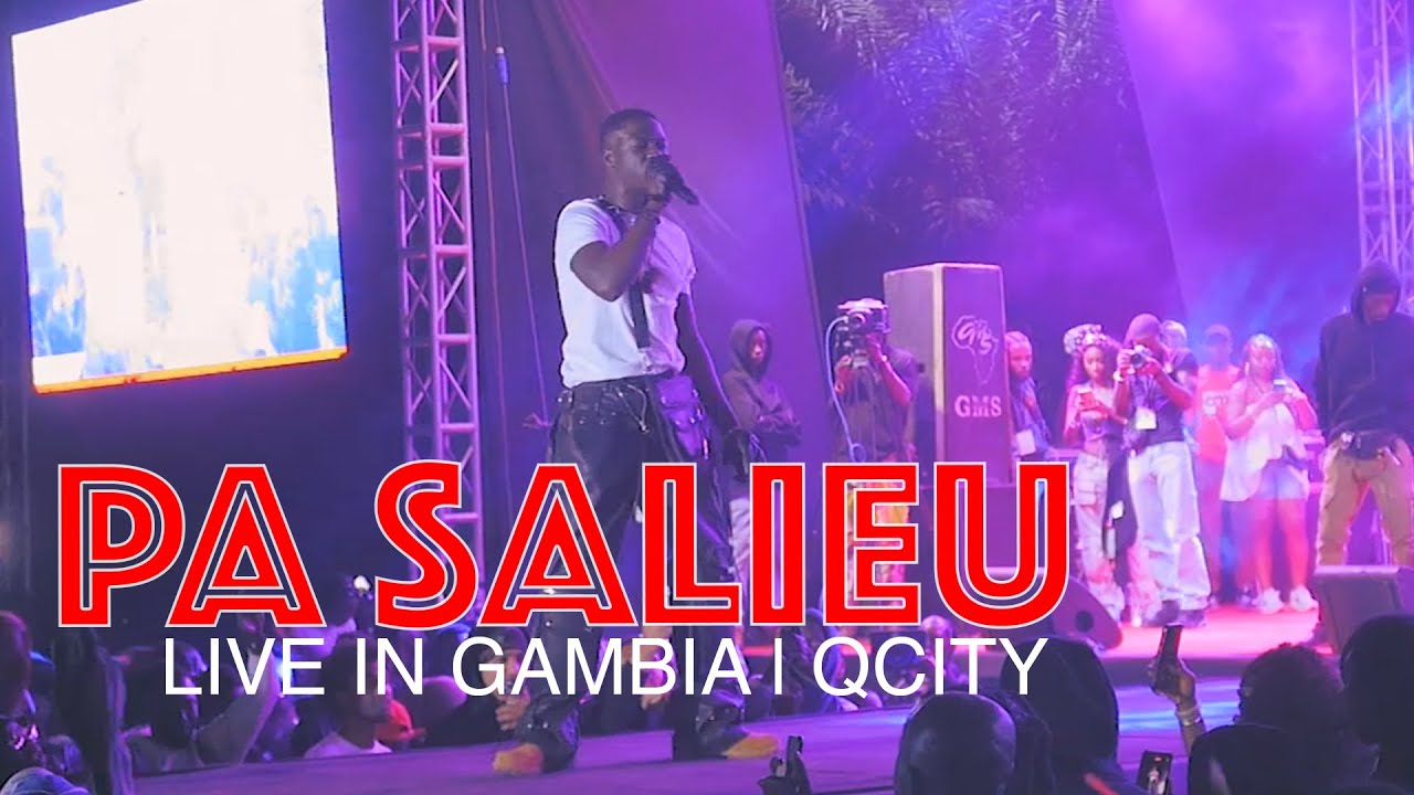 PA SALIEU || LIVE AT QCITY Gambia 2025 || FULL PERFORMANCE