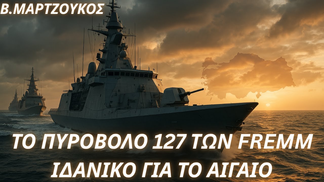 Βασίλειος Μαρτζούκος: Το πυροβόλο 127 των FREMM ιδανικό για το Αιγαίο, αντί αντιπλοϊκών πυραύλων
