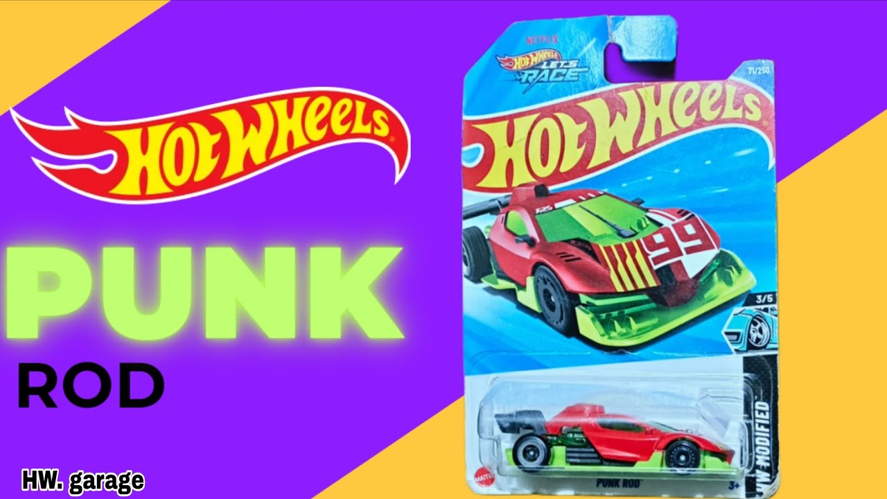 Hot wheels punk rod 😎| fantasy casting| modified Lamborghini 🤩| only 190 💸| full review 👍🏻♥️.