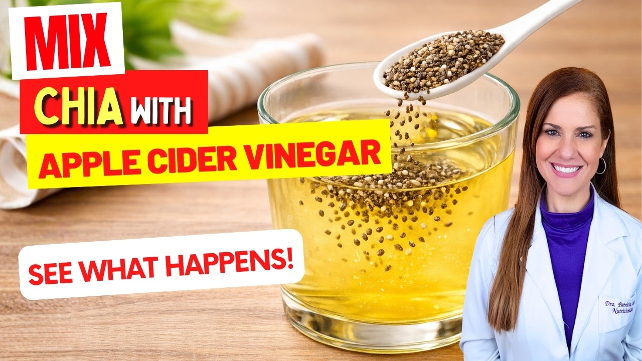 Mix CHIA with APPLE CIDER VINEGAR - SATIETY, BLOOD SUGAR and GUT (How to Use it RIGHT)