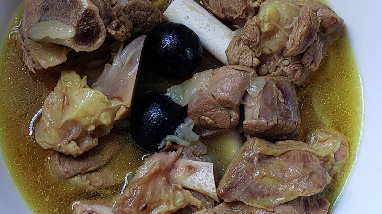 هبيط لحم سريع وبكونات بسيطه تشريب عراقي