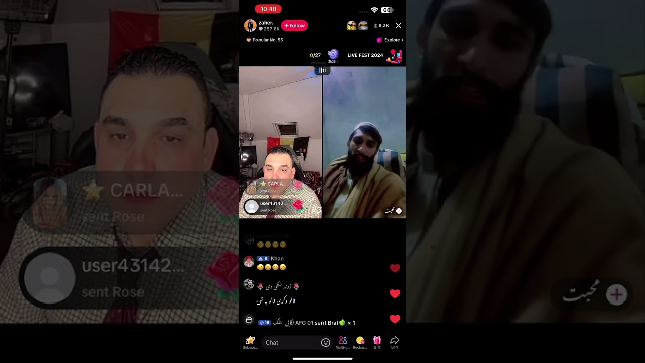 Wakeel khan tiktok live watch end 😂😂 #pashto #funny #tiktoklivematch