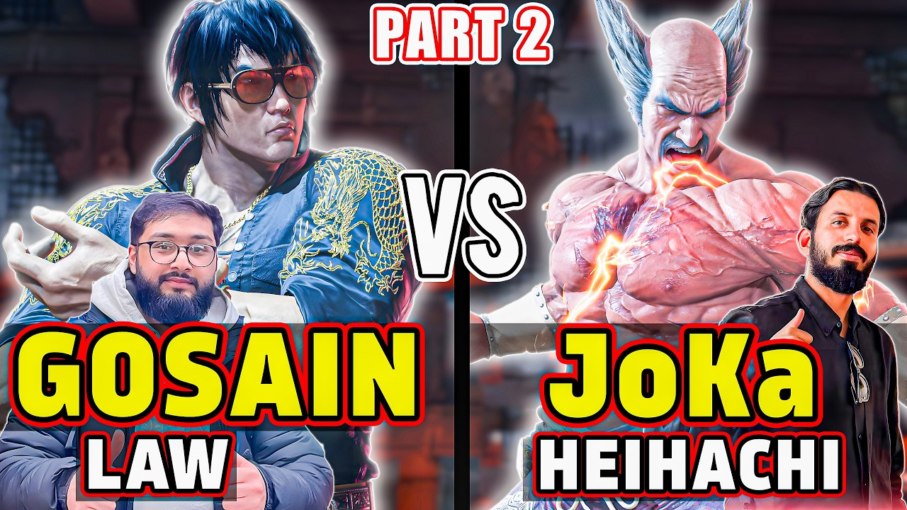 JoKa Heihachi vs Gosain Law High Level Gameplay – Part 2 | Tekken 8