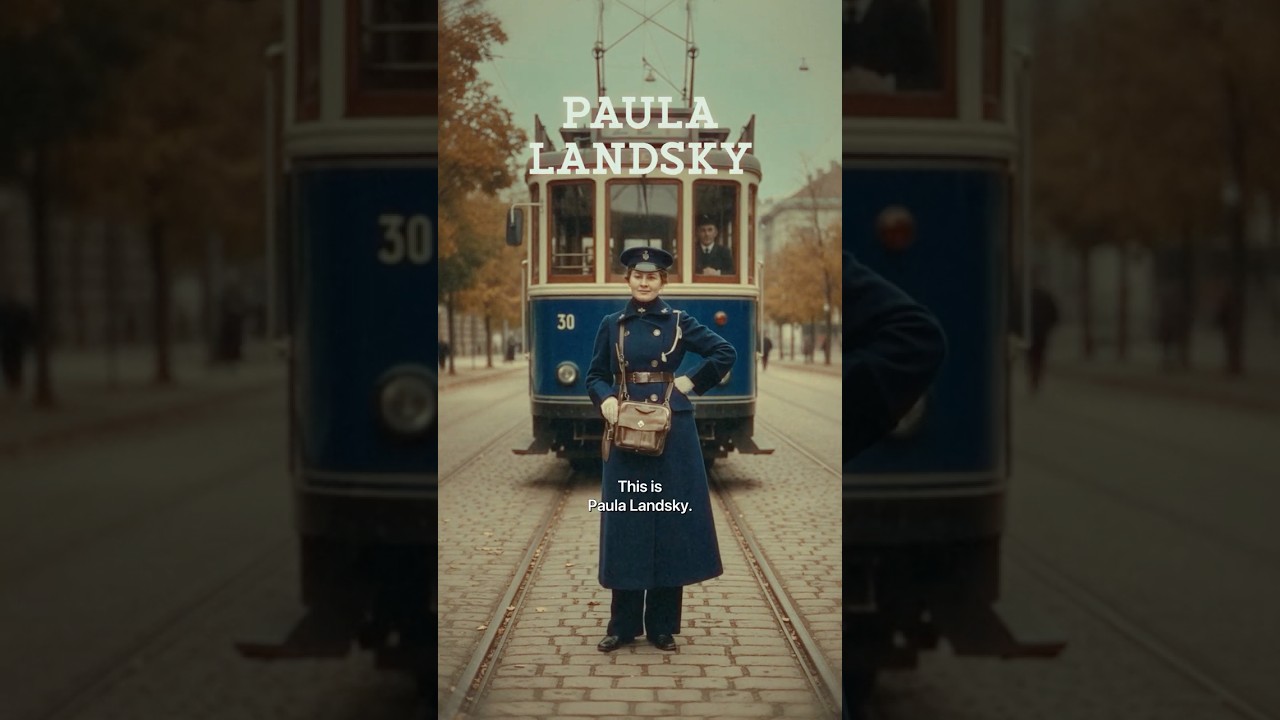 The curious life of Paula Landsky: Zagreb&rsquo;s first female tram conductor.