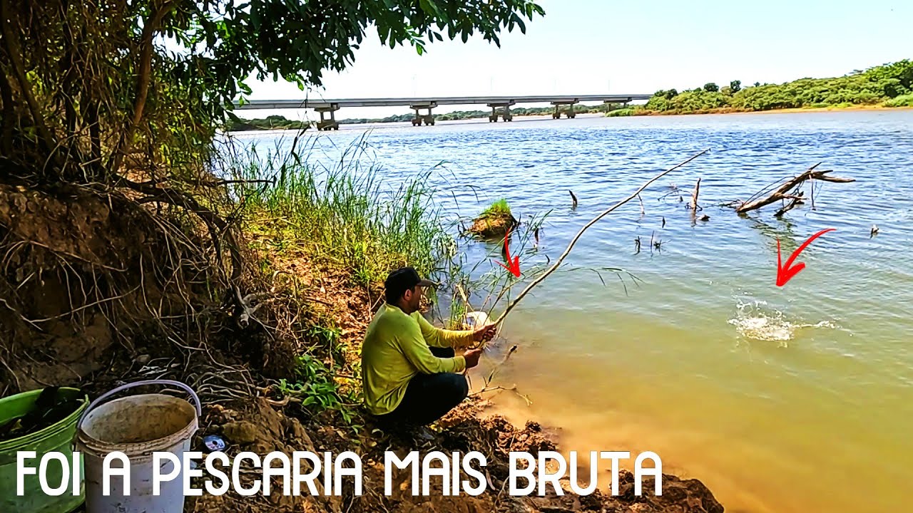 A PESCA RIA MAIS BRUTA DE BARRANCO ,FOI DE FAZER CALO NA MÃO POR CAUSA DOS GIGANTES.