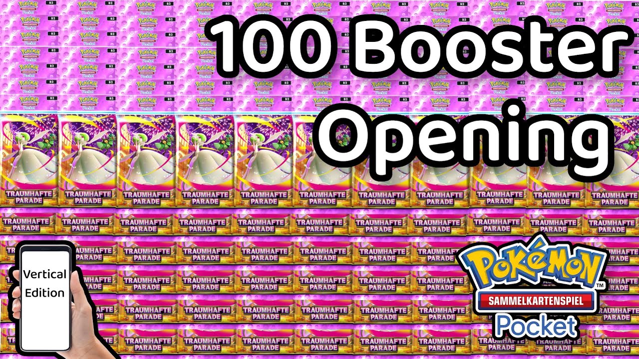 100 Booster Opening | Traumhafte Parade | Mega-Guardevoir | Pokémon TCG Pocket | Pokégold | VE