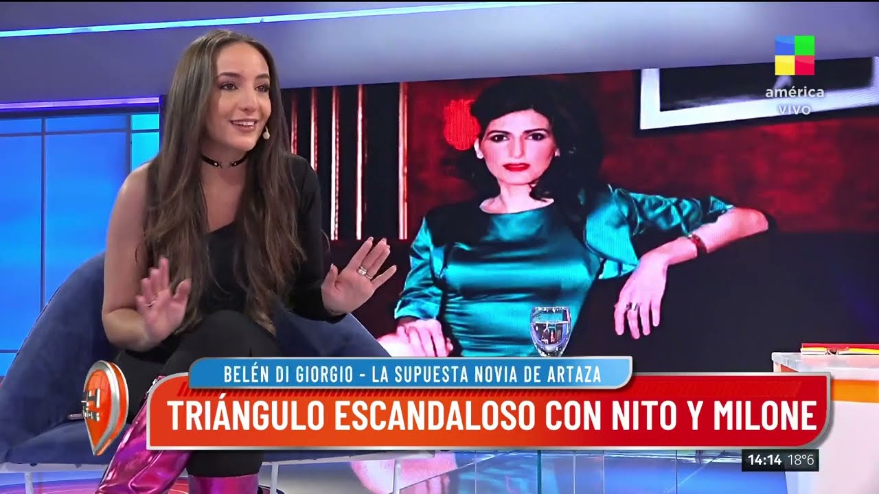 📺 En vivo: Belén Di Giorgio, la supuesta novia de Nito Artaza, cuenta su verdad