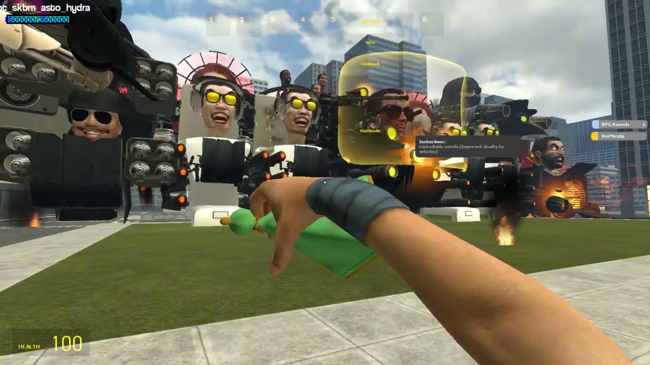 UPGRADED TITAN CAMERAMAN vs SKIBIDI TOILET BOSSES – BOSS EVOLUTION in GARRY’S MOD!