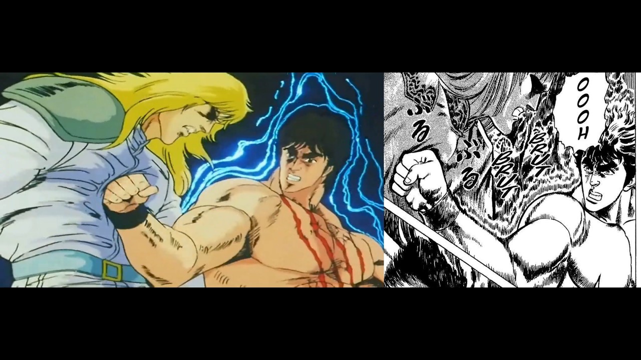 Shin vs Kenshiro - Comparativa Anime y Manga - (Remaster)
