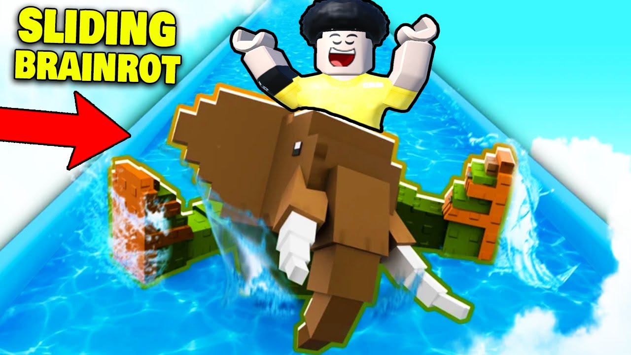 Making MILLIONS Sliding With Brainrots In Roblox Slide With Brainrot!