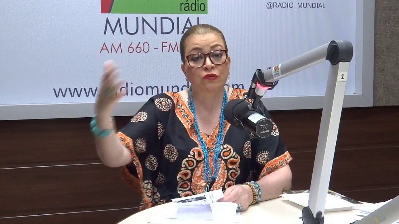 Incorporar espíritos em casa, Estrela, e Lúcifer, Monica Buonfiglio,Rádio Mundial, 22 07 2018