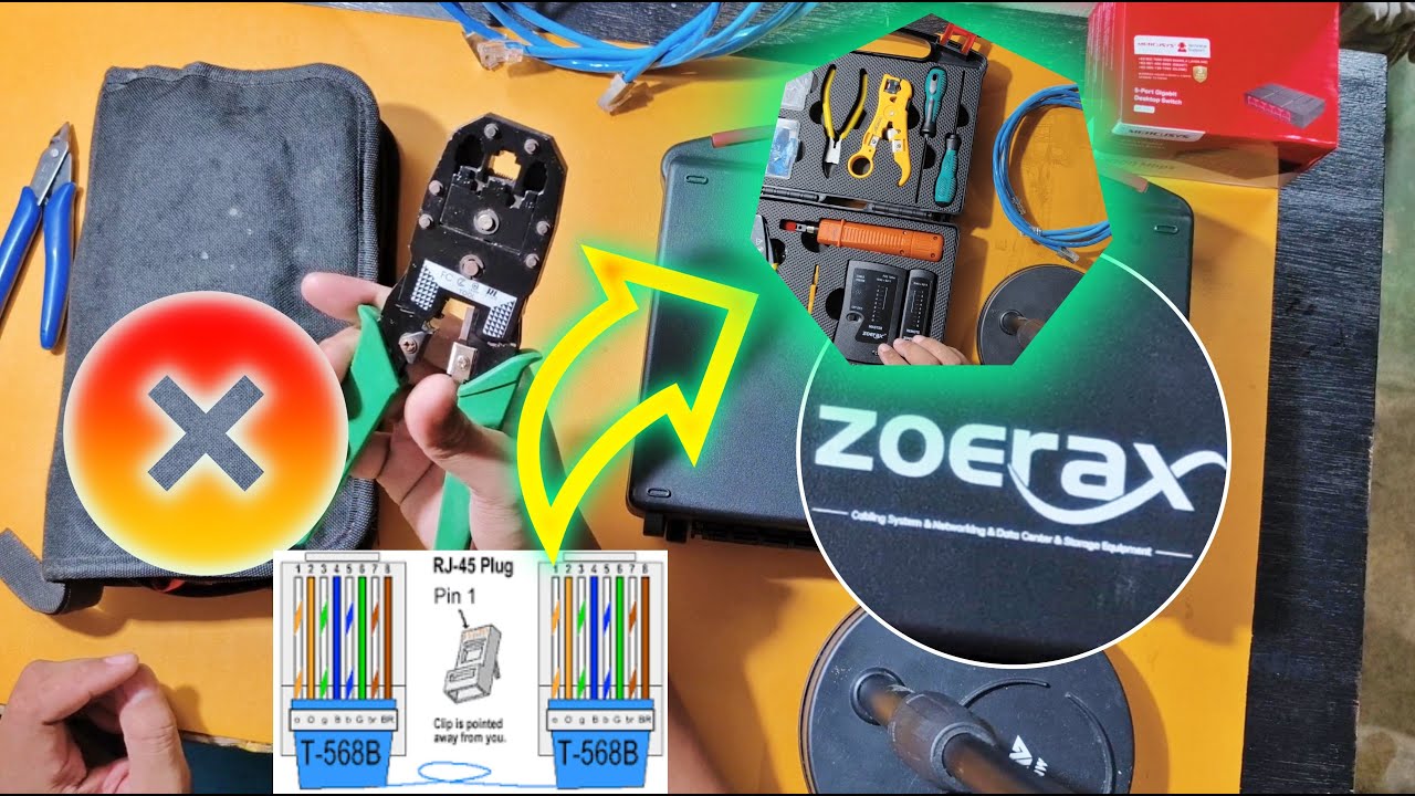 Internet Tools Set Crimping tools pag Comshop or Pisowifi